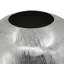 Stylish Silver Streak Aluminum Vase, Lightweight and Durable for Modern Decor-783821783