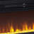 Chamberlan 57'' W Black Electric Fireplace Insert
