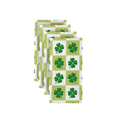 Slawson Polyester Floral Square Napkin
