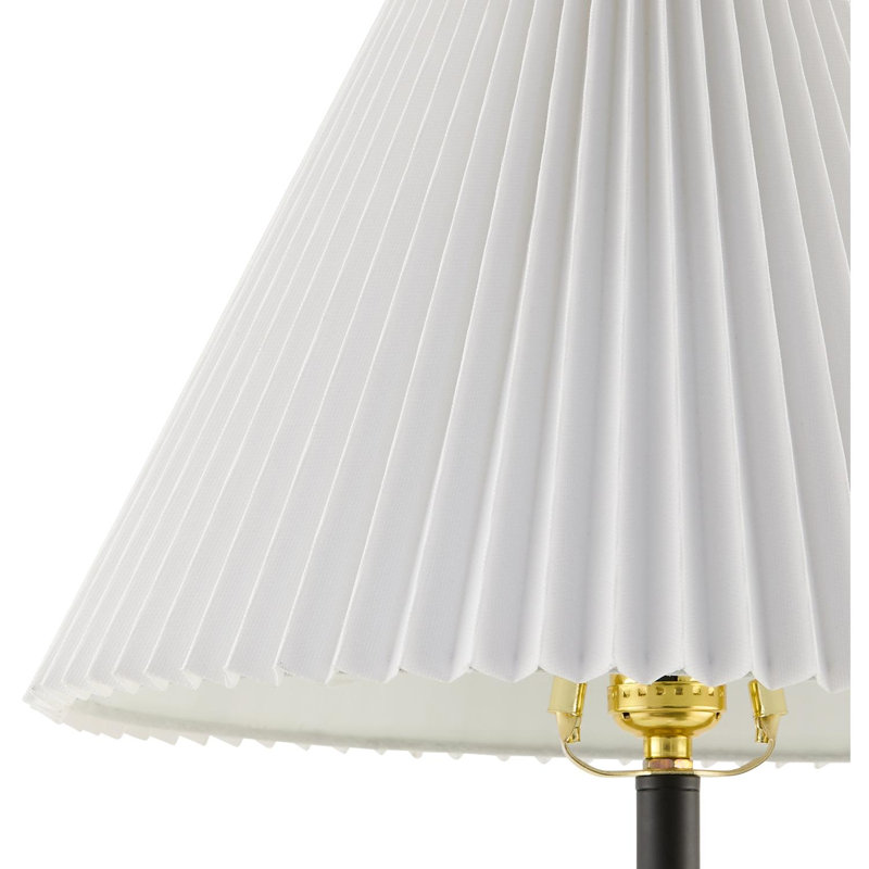 Lampe de table Dani, H 28,25 po x l 14 po x P 14 po, Blanc