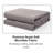 Queen Polyester Heated Mattress Pad