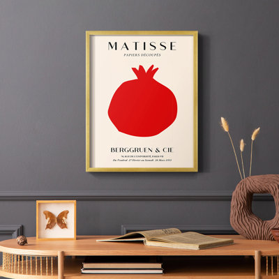 Matisse CLXII Framed Print - Solid Wood
