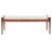 Kenan Genuine Leather Upholstered Bench-2050016503