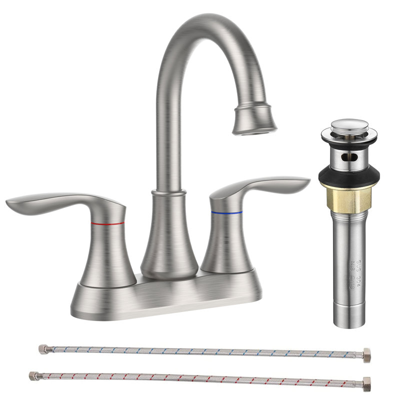Robinet de lavabo vasque, Or brossé