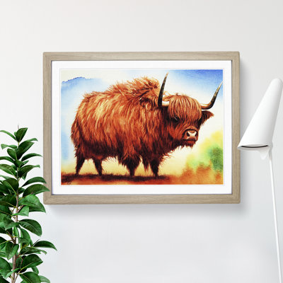 Highland Cow Vol.2 - Single Picture Frame Print