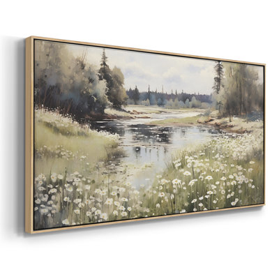 Landscape Series-MXIII- Framed Gallery Wrapped Canvas -Ready to Hang