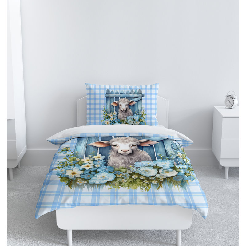Modern & Contemporary Polyester Duvet Cover, Queen Duvet Cover + 2 Queen Shams