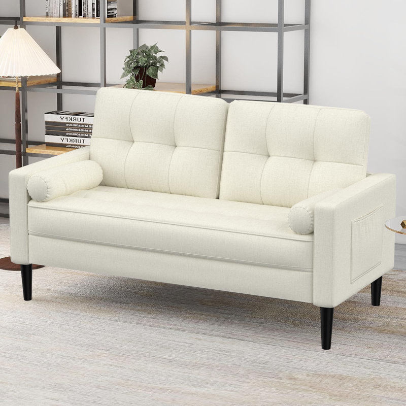 2 Seater Linen Sofa