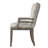 Dixxon 19.5'' H Linen Upholstered Oak Armchair