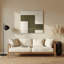 Minimalisme 52, art mural en métal beige-102591968