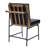 Rekiyah Upholstered Counter Stool with Metal Frame-1557348798