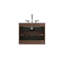 Ensemble de meuble-lavabo simple 24 po avec plateau en céramique Athol