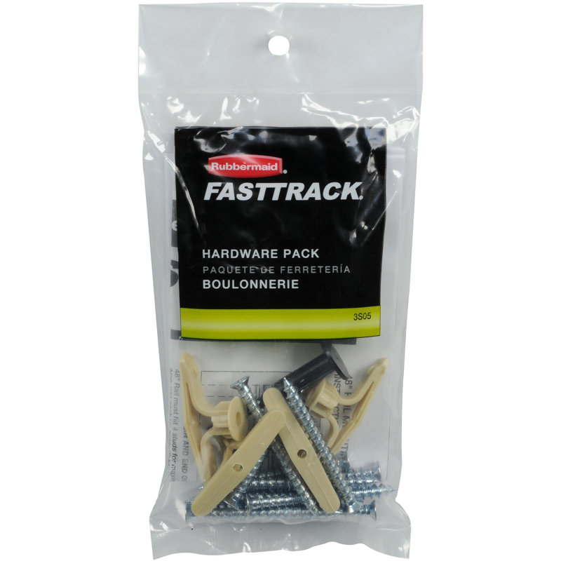 Ensemble d’accessoires de lambri quincaillerie pour rail fasttrack garage