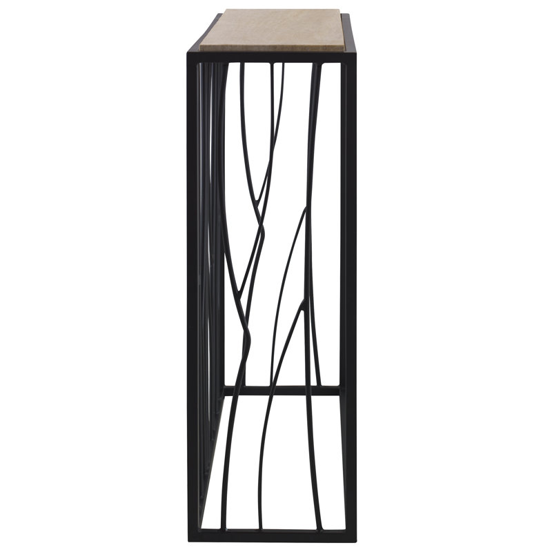 Imane 36'' W Stone Console Table