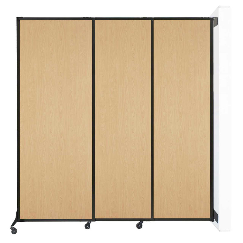 Cloison coulissante Quickwall, Chêne Naturel, H 88 po x L 84 po