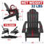 Chaise Adirondack pliable avec repose-pieds-71613316
