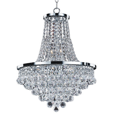 Lustre empire 8 lumières Delisle