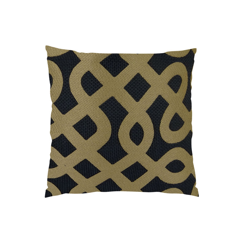 Coussin lombaire double face Graphic Maze, H 12 po x l 25 po
