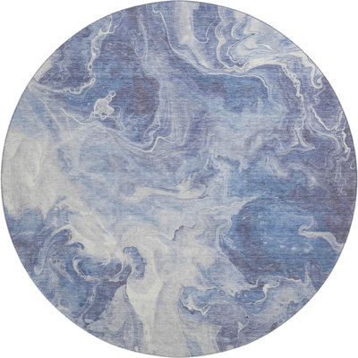 Premium Machine Washable Mehara AMF1687 Abstract Rug