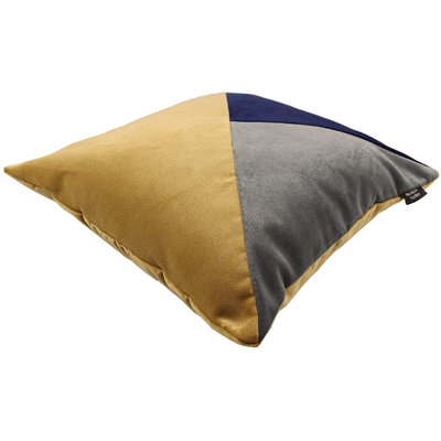 Patchwork Square Throw Pillow Cover