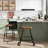 Abreu Swivel Counter Stool with Steel Frame-764602897
