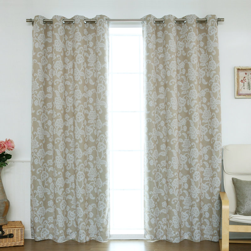 Blackout Sliding Panel, Beige