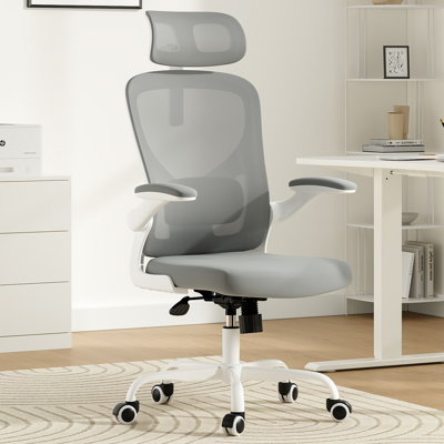 Ergonomic Mesh Office Chair With Multi-adjustable Headrest