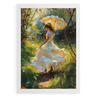 «WOMEN Series DCCCLxxxx», reproduction sur toile de qualité supérieure seulement - non encadrée - prête à être accrochée