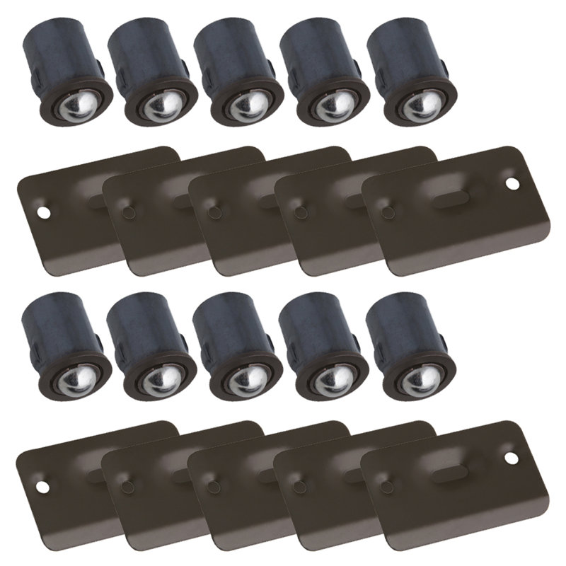 Attrape-balles Drive-In, Bronze huilé, H 1,4 po x l 1 po x P 2,25 po