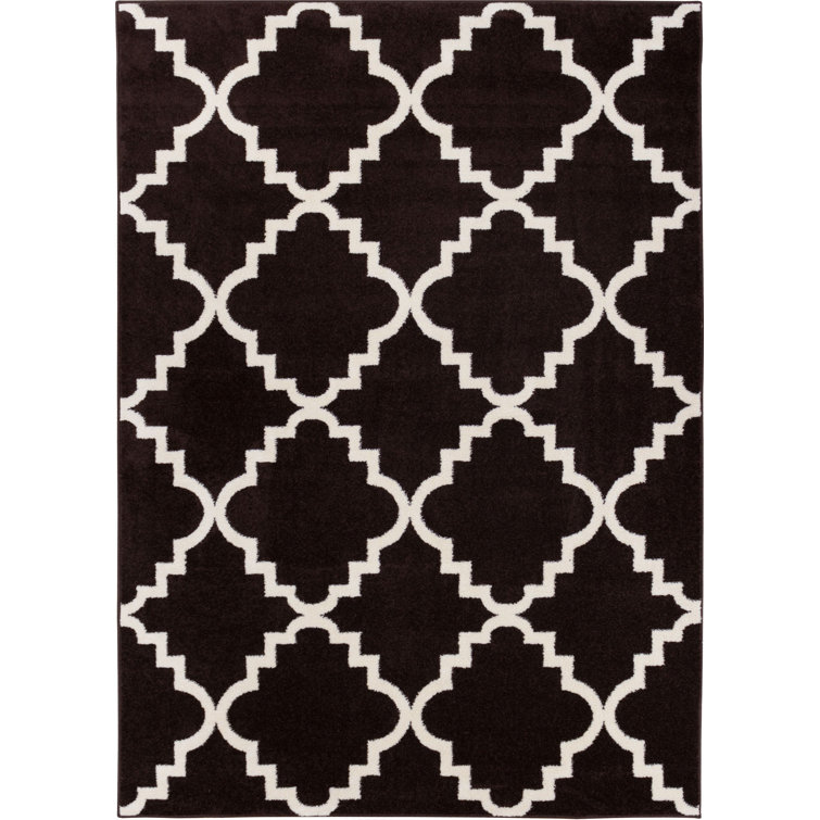 Tapis noir Galli