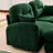 4 Modular Couch With Chenille, Cushion, High Foam, Ergonomic Seat, And An For Home Use Sectional In , High Spring Pack, Curve, Different Rooms