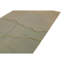 Tapis unique vert / beige de 6 pi 2 po x 9 pi 3 po