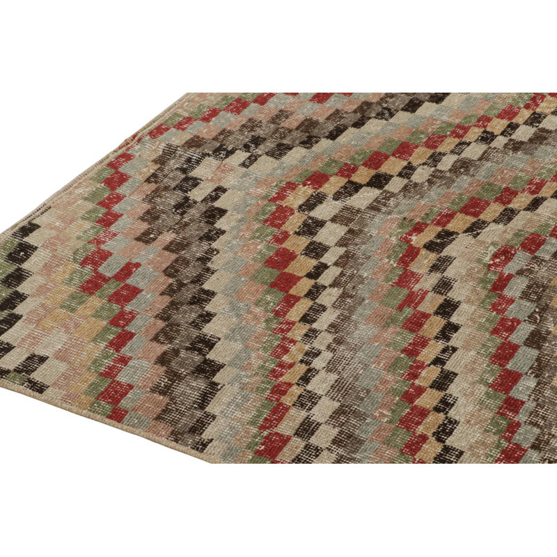 One-of-a-Kind 3’9” X 6’4” Hand Knotted Area Rug