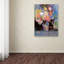 « fleurs », reproduction sur toile tendue-22558419