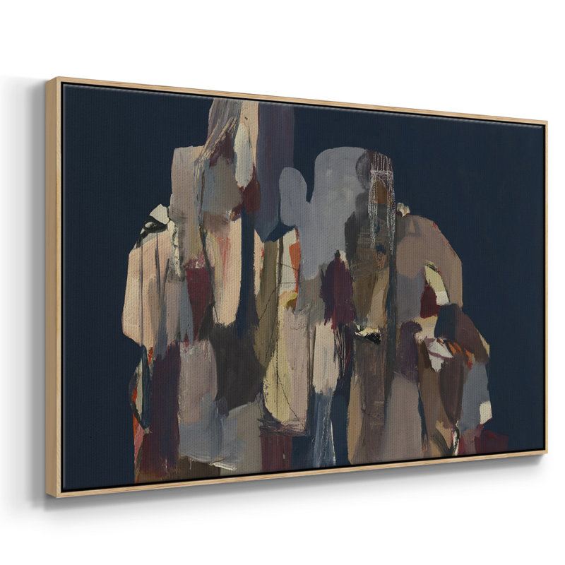 Framed On Canvas Print, Natural, 27" H x 41" W x 2" D