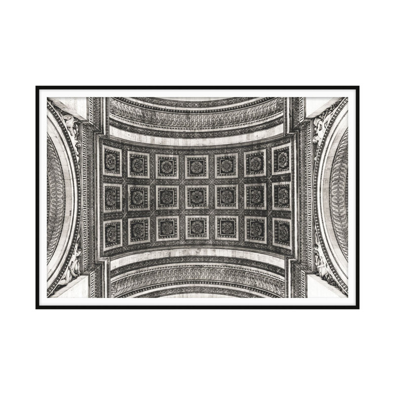 Neoclassic Symmetry 1 Print by Angie McMonigal, 23.75" H x 34.75" W