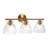 Attlee 3 - Light Dimmable Vanity Light