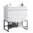 Yad 30'' Single Bathroom Vanity with Ceramic Top