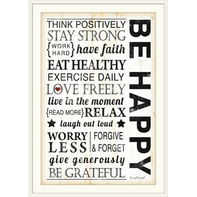 " Be Happy " by Jennifer Pugh