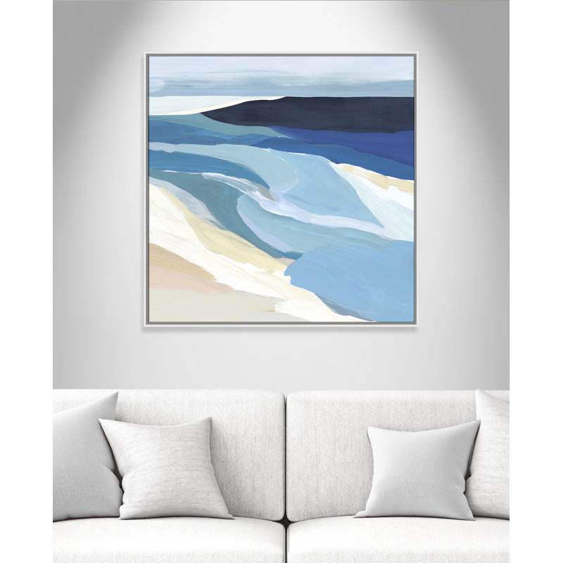 «Camarie Graham Lake I» par Isabelle Z, impression sur toile encadrée en bois et quincaillerie de fixation, Toile encadrée