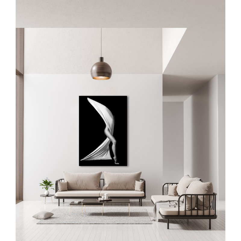 Hidden Beauty - Print on Plastic / Acrylic, 120cm H x 80cm W x 10cm D, Black Frame
