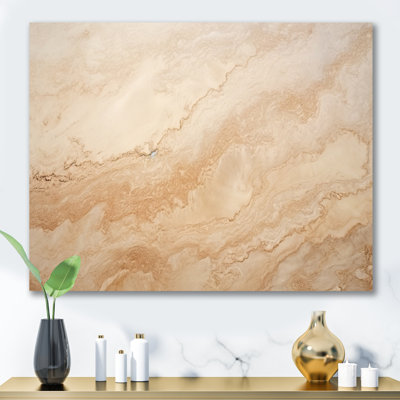 " Cream Marbled Melody V "