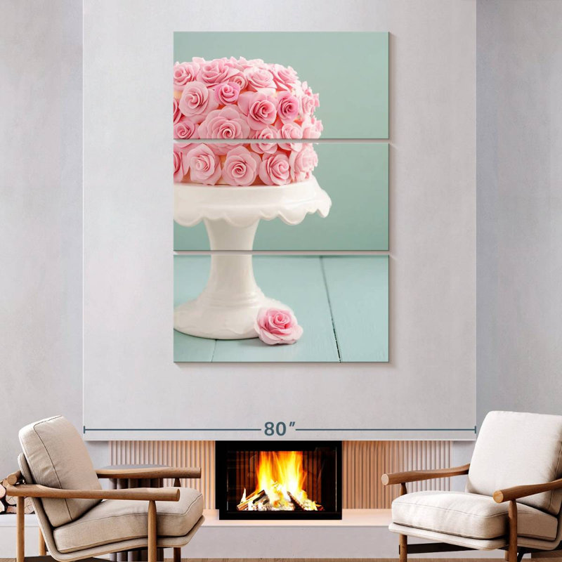 Gâteau d'anniversaire Yarlin Rose, H 74 po x l 48 po