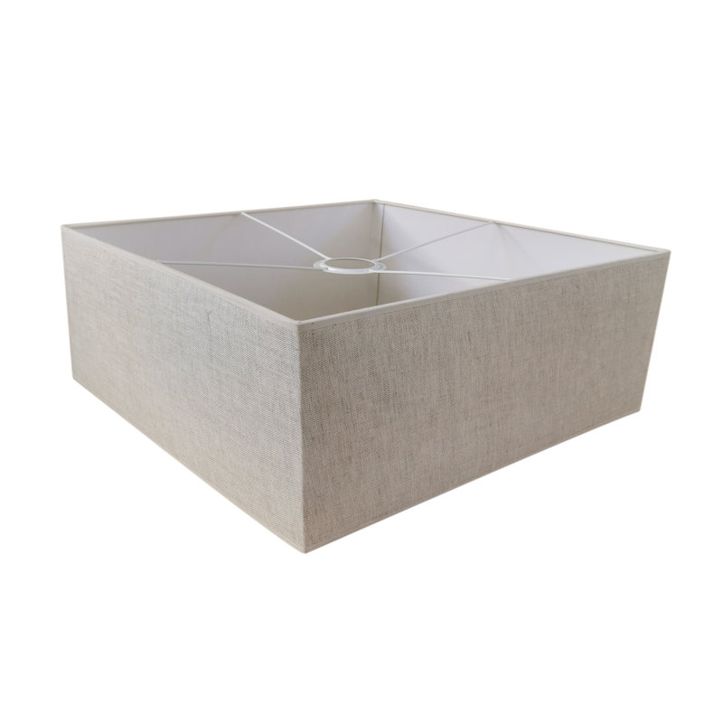 Messner 1 - Light Square/Rectangle Pendant, 25cm H x 40cm W x 40cm D, Tangiers, Grey