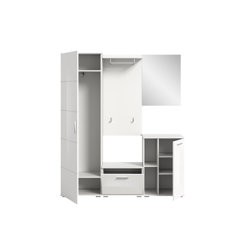 Treble Clothes Storage System