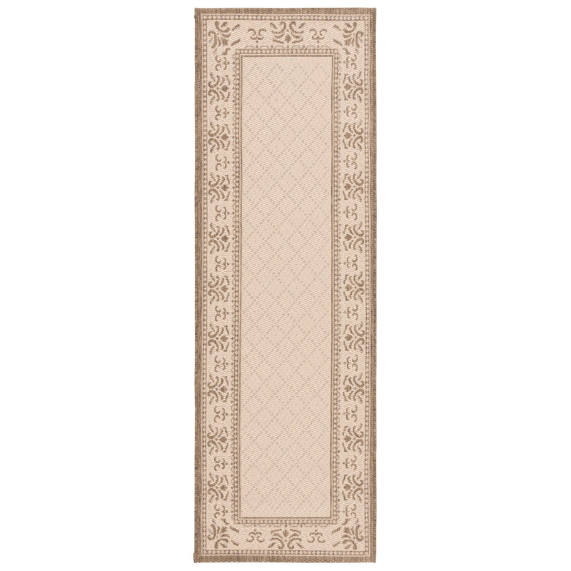 Tapis intérieur / extérieur Bordeaux, Tapis de couloir 2 pi 3 po x 6 pi 7 po