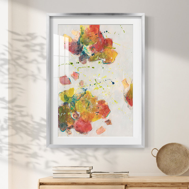 Séduisant «Love I», impression encadrée, Argent argent, H 28,5 po x l 20,5 po
