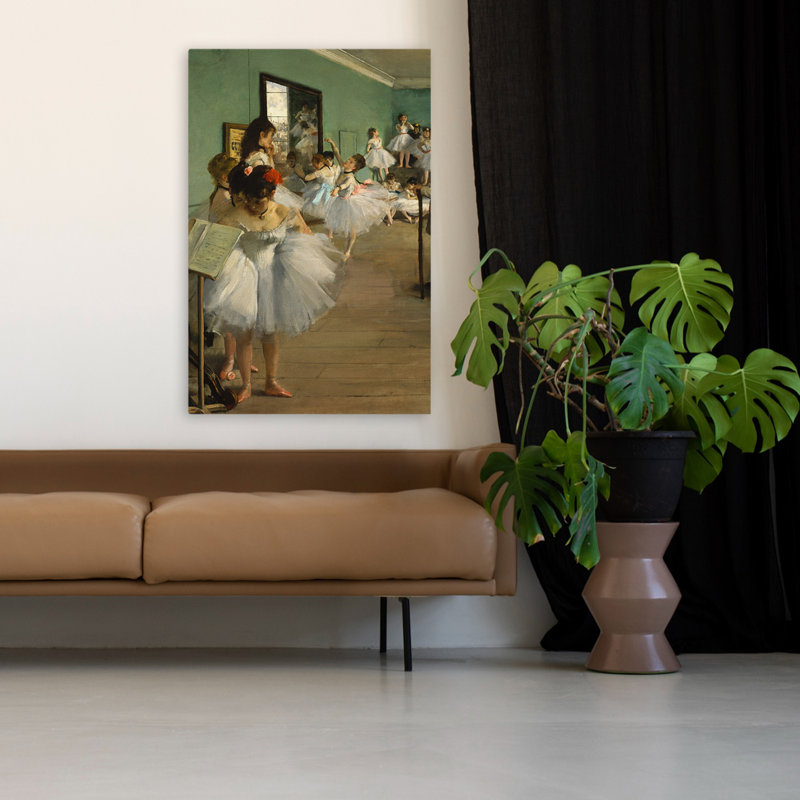 The Dance Class - musée, danse figurative, réalisme post-impressionnisme, néoclassicisme, art, H 48 po x l 32 po