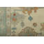 Rug & Kilim’S Persian Style Oushak Rug In Blue And Cream With Floral Patterns
