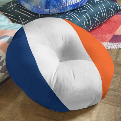 Striped Reversible Throw Pillow